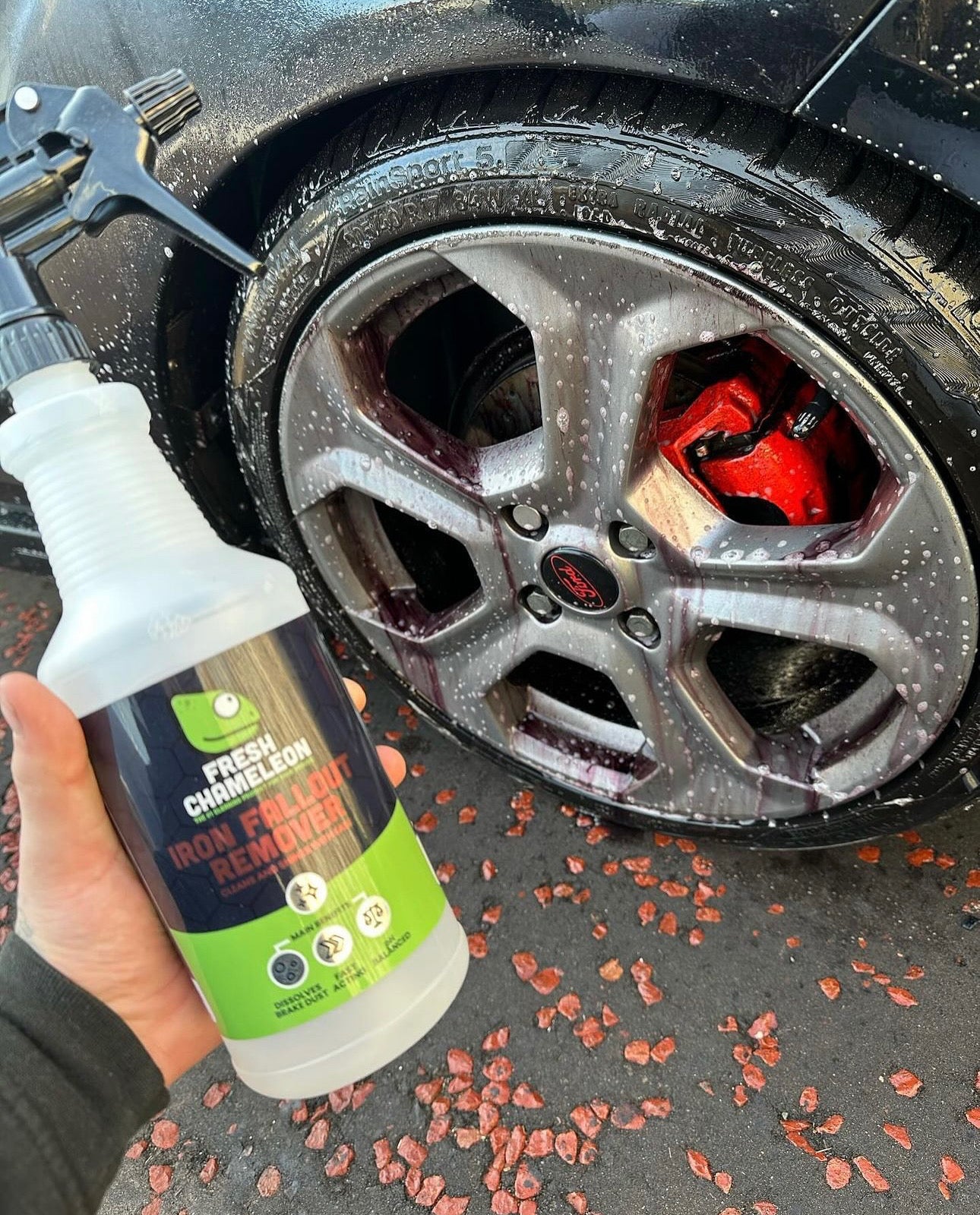 Iron decontamination remover