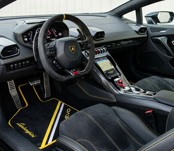 spotless clean car interior 