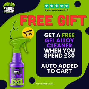 Free Gel Alloy Cleaner when you spend £30