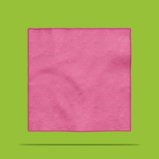 Pink Microfiber cloth
