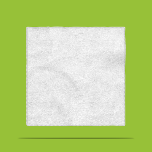 White Microfiber cloth